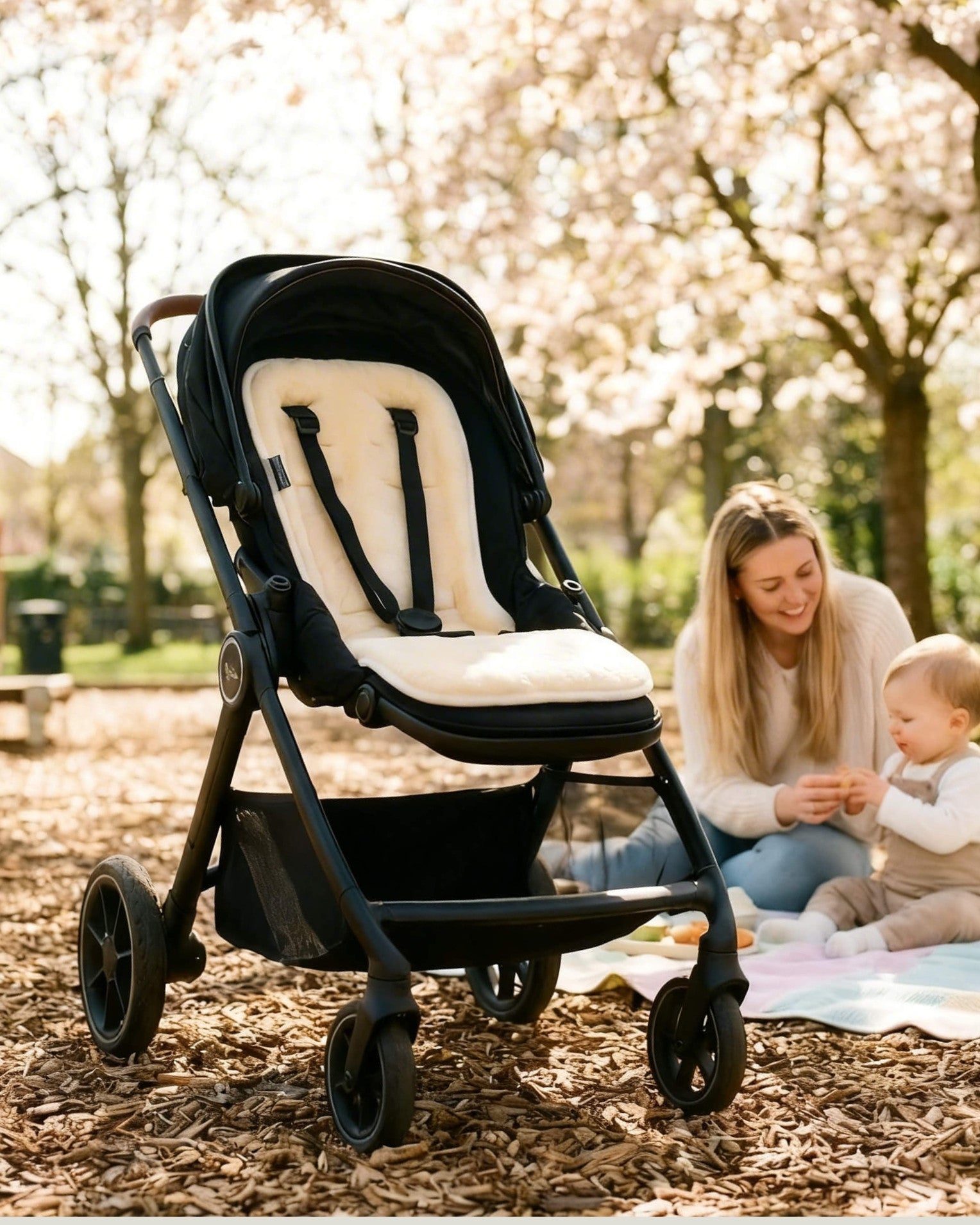 Sheepskin Pram Liner Premium | Universal Fit