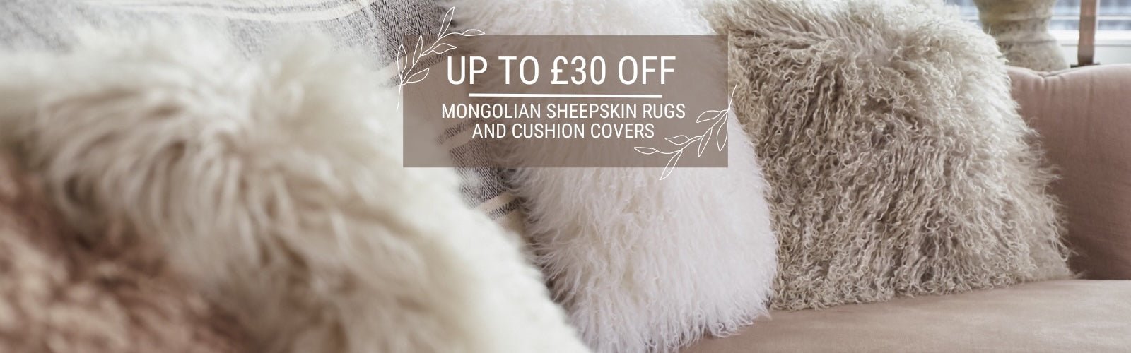 MONGOLIAN SHEEPSKINS SALE UP TO £30 OFF - Naturally Sheepskins