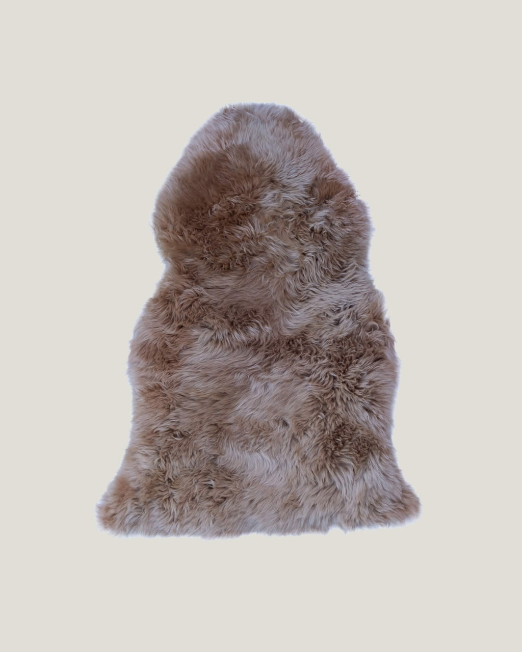 Mocha Single Sheepskin rug 
