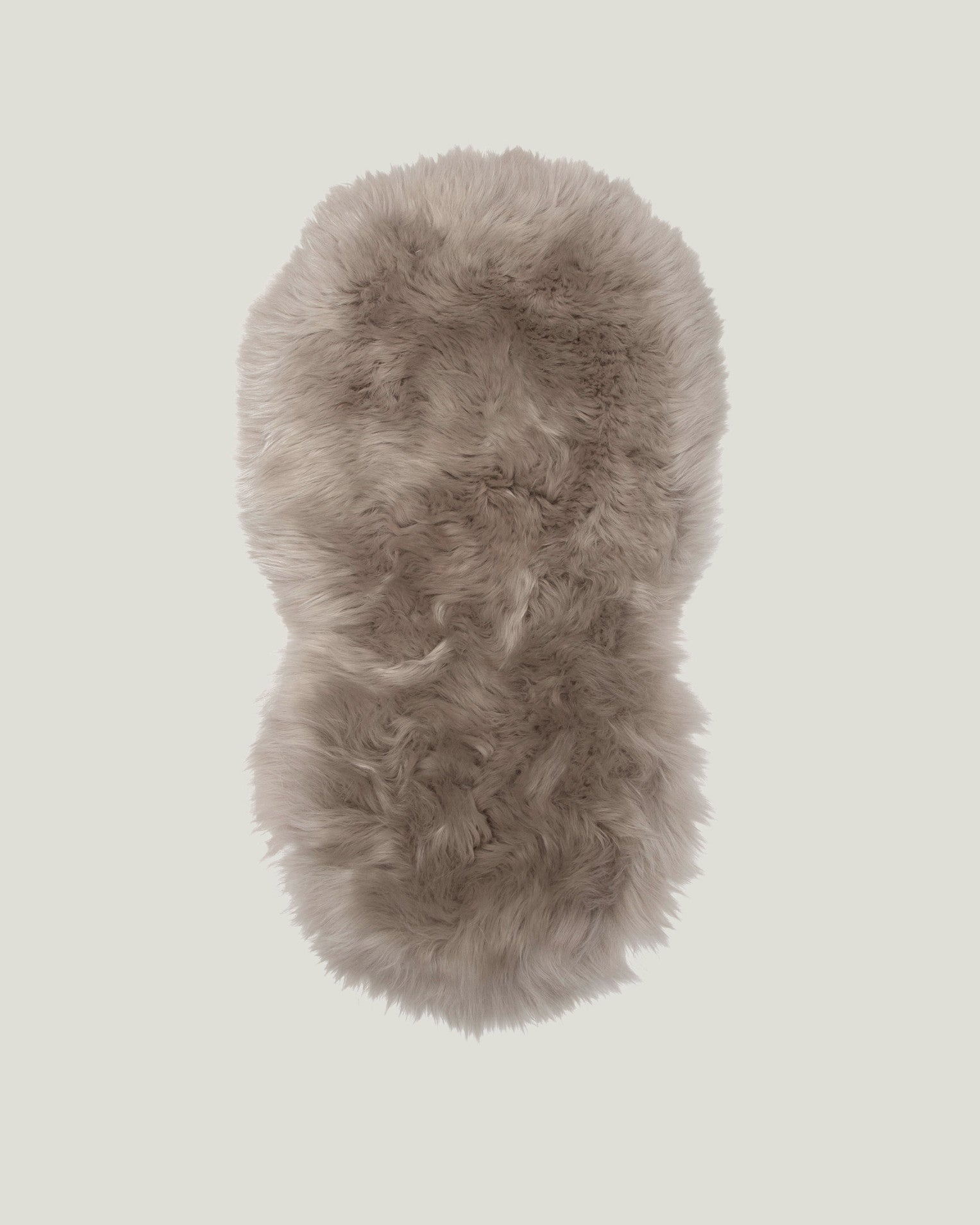 Deluxe pram liner fluffy in brown