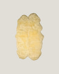 White Quad Long Sheepskin Rug