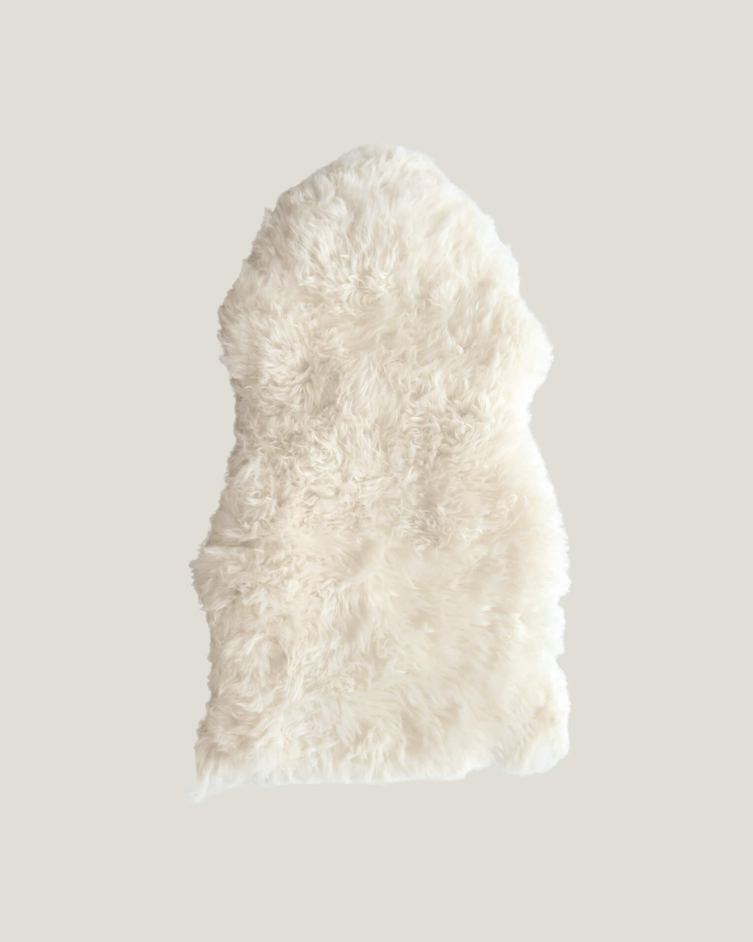 Ivory Single Sheepskin rug 