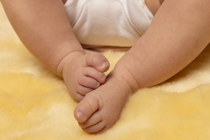 baby sheepskin rug