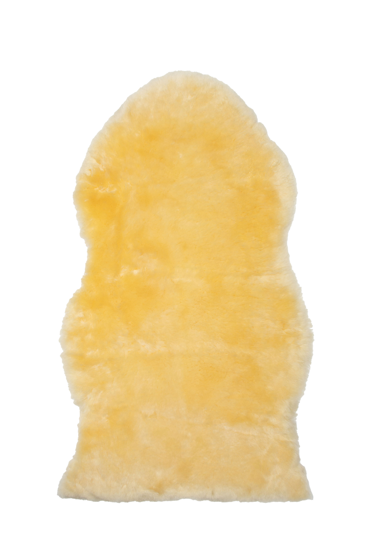 natural baby sheepskin rug