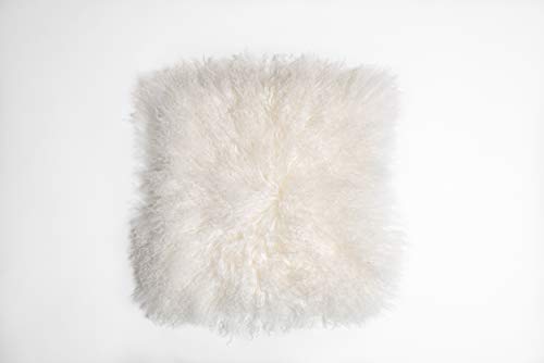 100% Natural Mongolian Sheepskin Cushion Covers - Large