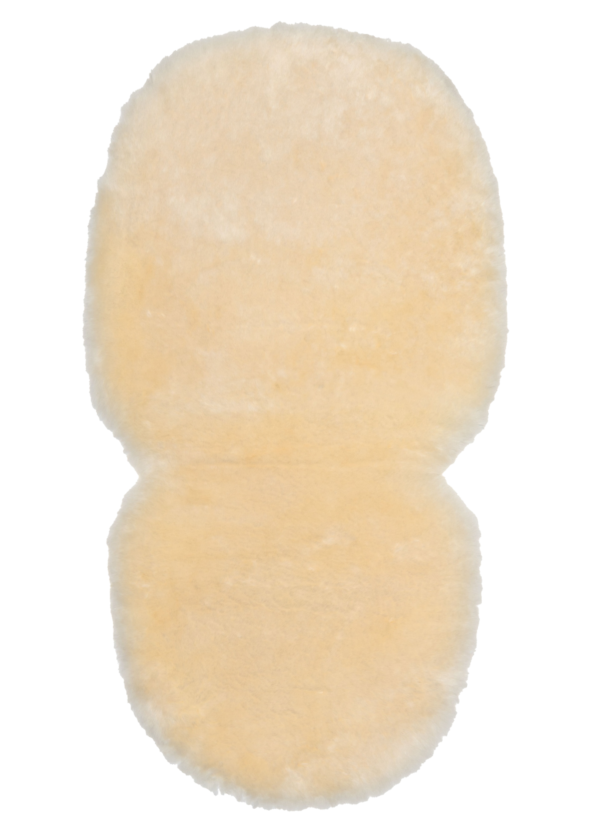 natural shorn sheepskin pramliner