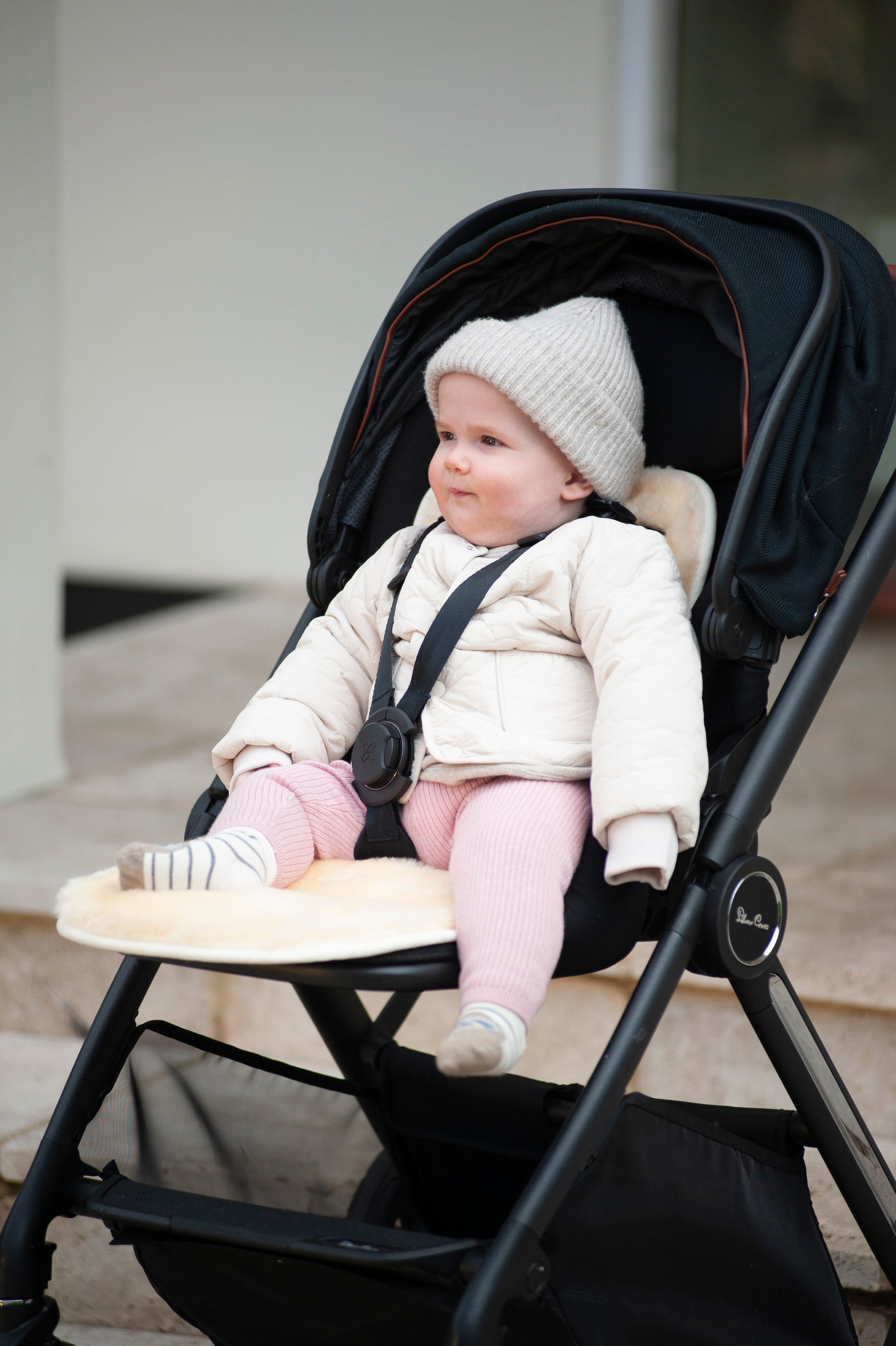 sheepskin pram liner natural original