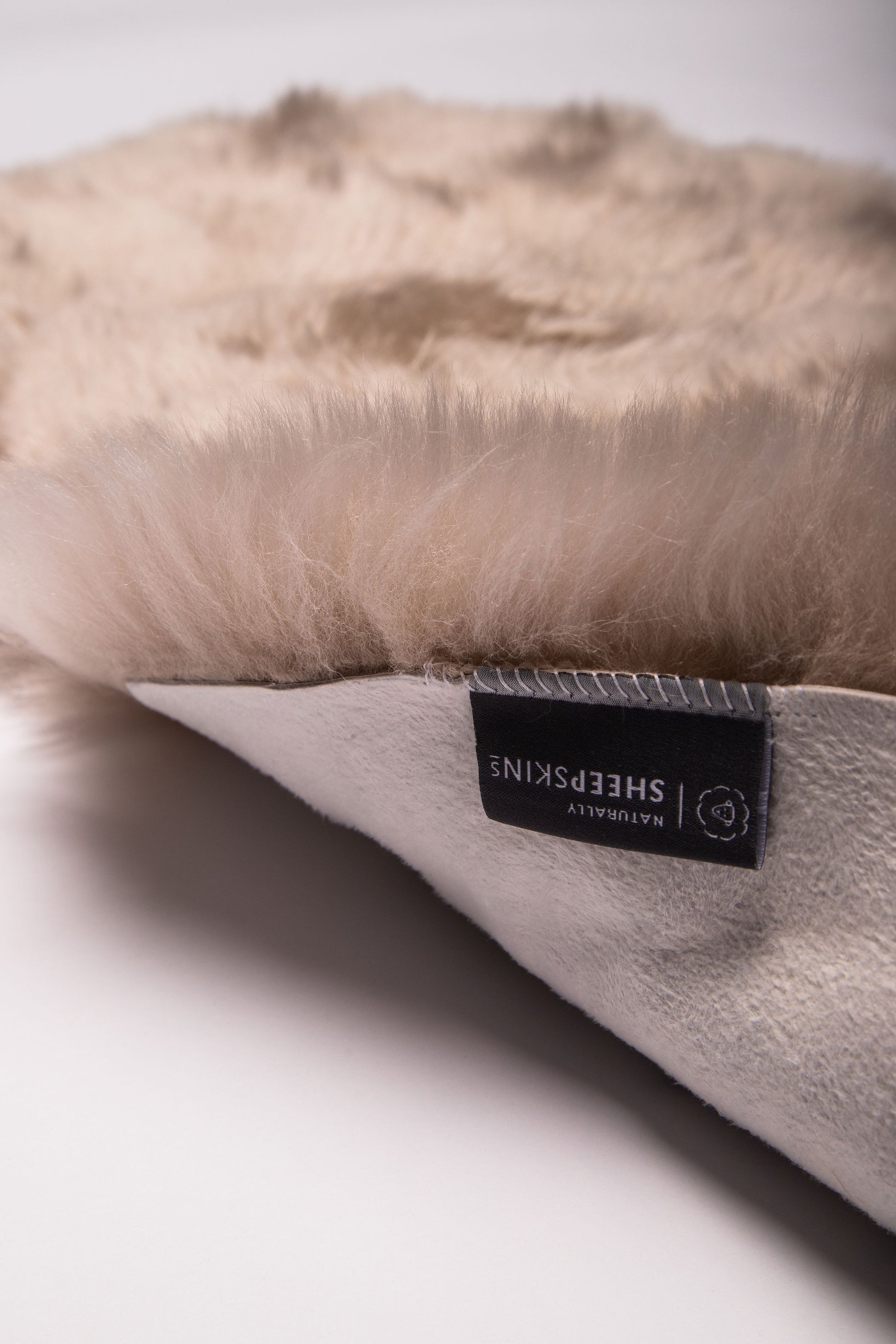 deluxe sheepskin pramliner corner shot