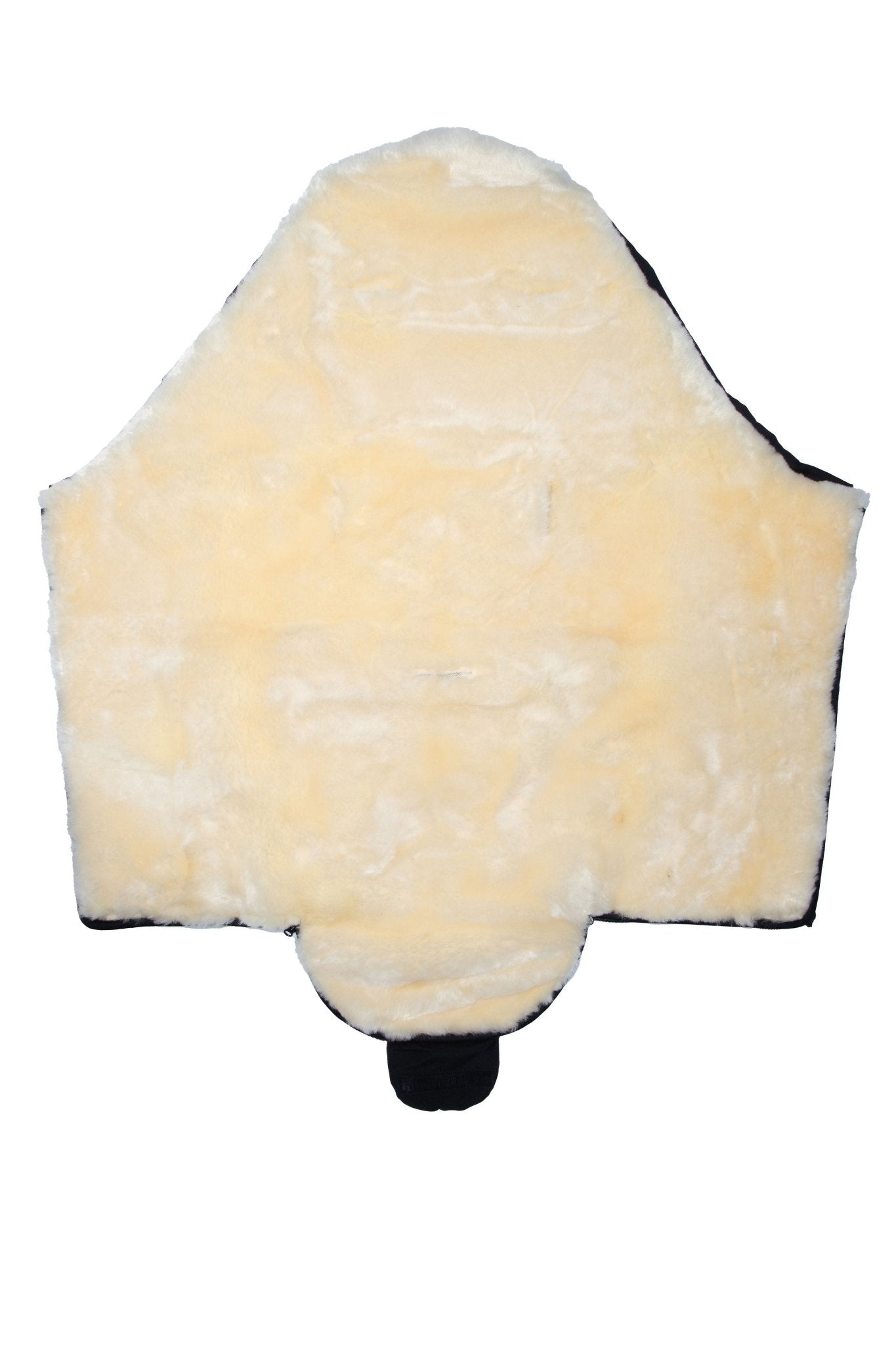 Sheepskin Footmuff Black - Naturally Sheepskins